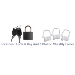 Fantasy C-ringz Cage de chasteté en silicone Cock Blocker 9 x 4cm